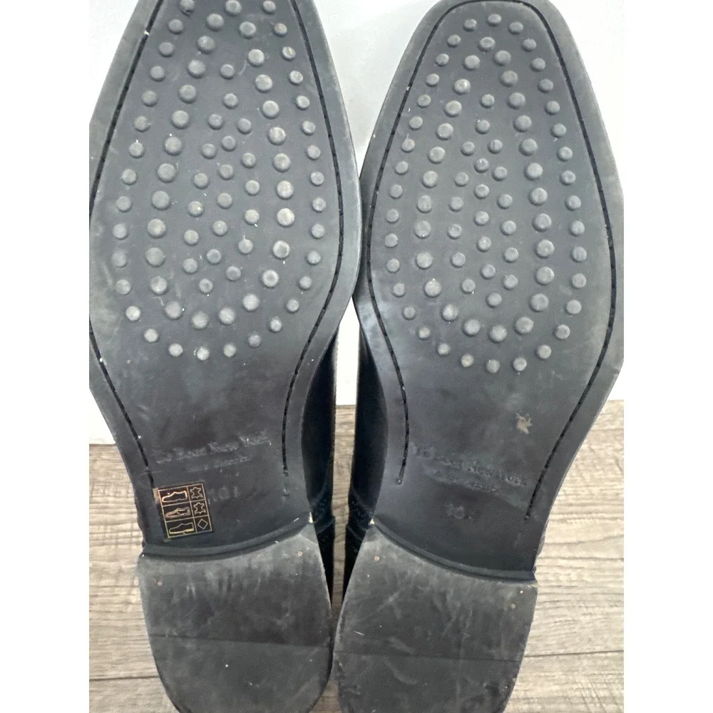 To Boot New York Adam Derrick Black Leather Brogue Cap Toe Oxfords 10.5 2848